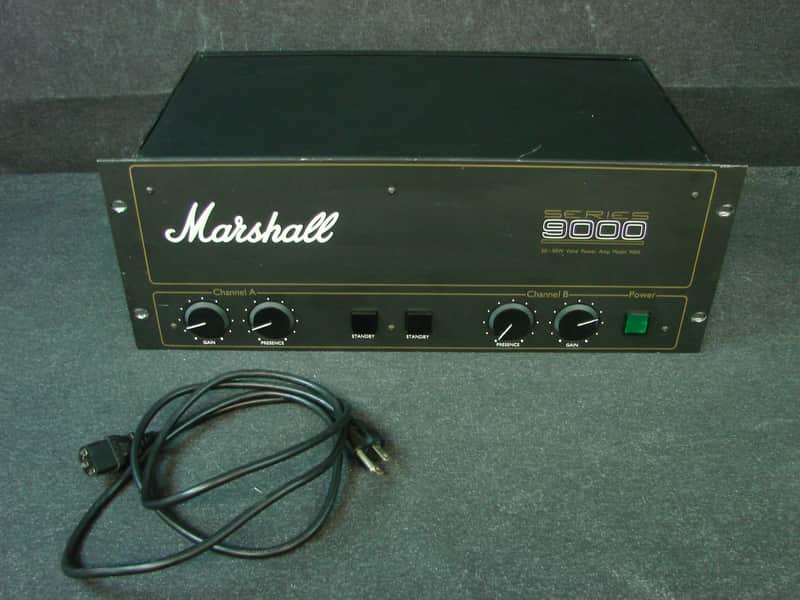Marshall SERIES 9000 MGP 9005 パワーアンプ Marshall 9000 Series 50 Watt Valve Power Amplifier Model 9005 | Reverb