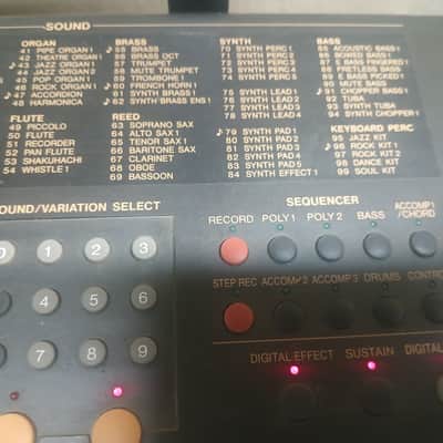 Technics KN-650 90s - Black - semi pro arranger keyboard - fully tested image 8