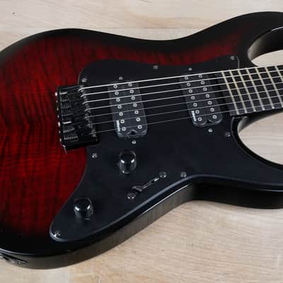 ESP LTD AW-7 Alex Wade Signature 2012 Blood Red Sunburst w/ Gig Bag image 6