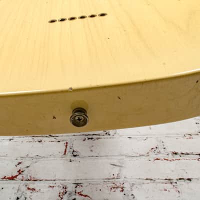 Fender - Custom Shop 1954 Journeyman Relic® Telecaster® Electric Guitar - 1-Piece Rift Sawn Maple Neck Fingerboard - Aged Nocaster® Blonde - with Deluxe Hardshell Case - x7541 (9236091068-1) image 14