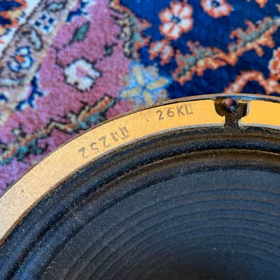 1966 Celestion T1252 G12L 12inch VOX JENNINGS JMI pulsonic cone image 11