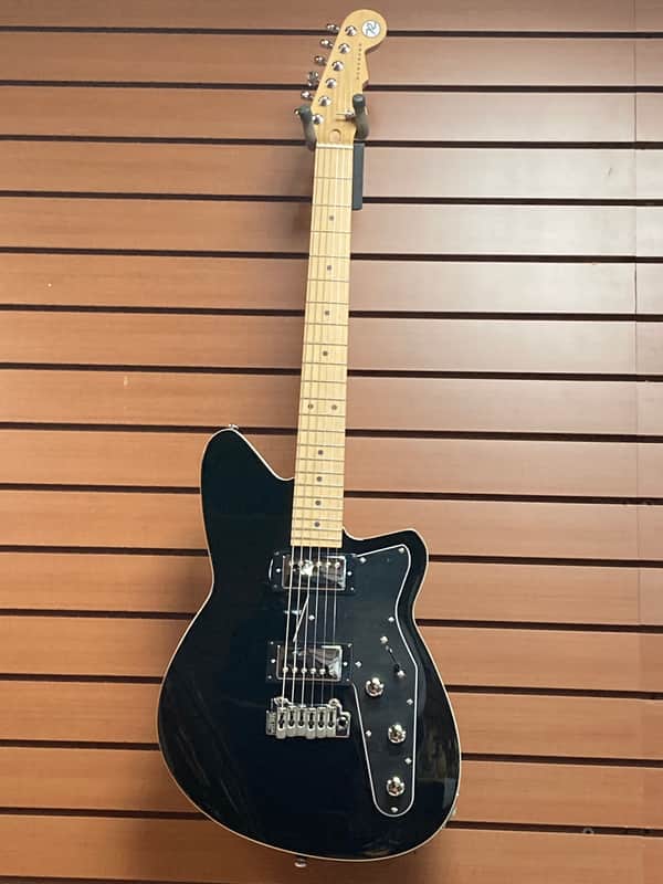 Reverend Jetstream HB with Maple Fretboard 2024 - Present - Midnight Black image 1
