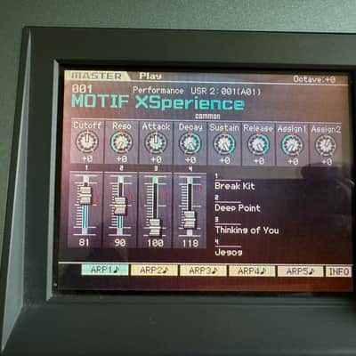 Yamaha Motif XS 8 Production Synthesizer 2000s - Gray image 6