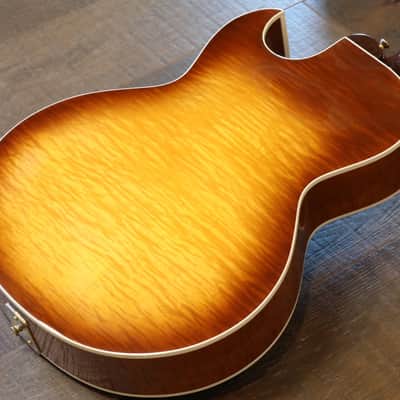 2005 Gibson ES-165 Herb Ellis Signature Archtop Guitar Figured Sunburst + OHSC image 13