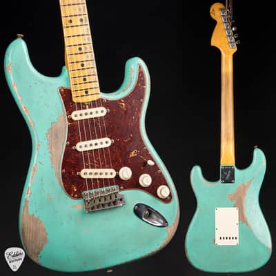 Fender Custom Shop Masterbuilt 1969 Stratocaster Relic - Sea Foam Green image 1