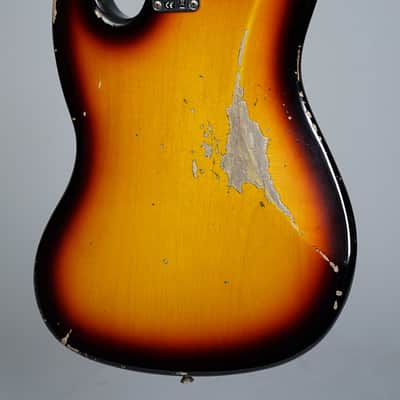 Fender Custom Shop 1962 Jazz Bass Relic 2023 - Three Tone Sunburst image 6