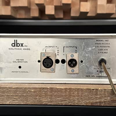 Vintage dbx 160 Compressor / Limiter Pair. DBX160 VU. Just Serviced. Classic. Close SN! image 10