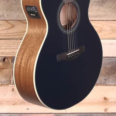 Ibanez AE100 Acoustic/Electric Guitar Dark Tide Blue Flat image 2