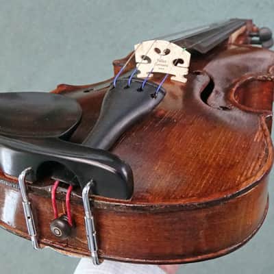 RESTORED ANTIQUE HOPF 4/4 GERMAN TRADE VIOLIN STRADIVARIUS COPY WITH CASE image 10