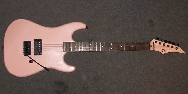 Hondo ZX 100 80s Pink | Reverb