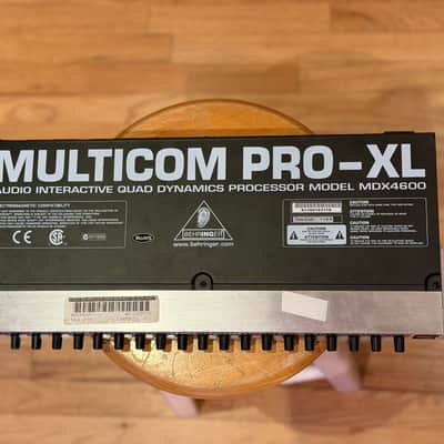 Behringer Multicom Pro-XL MDX4600 4-Channel Audio Interactive Dynamics Processor 2010s - Black / Silver image 4