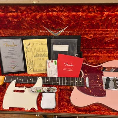 Fender Telecaster Double Bound Relic Custom Shop 2022 - Shell Pink image 1