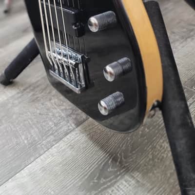 AIO Wolf JB5 5 String Jazz Bass - Ebony New Model w/ Humbucker PU GS-001 image 9