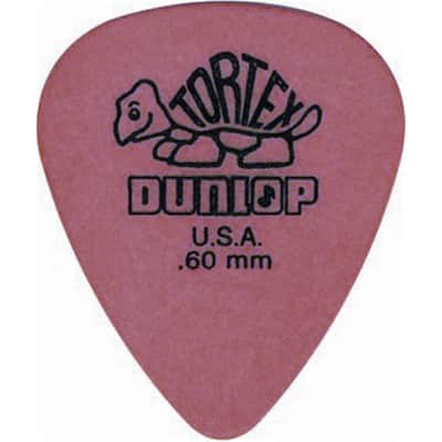 Dunlop 418P Tortex Standard Orange .60 image 1