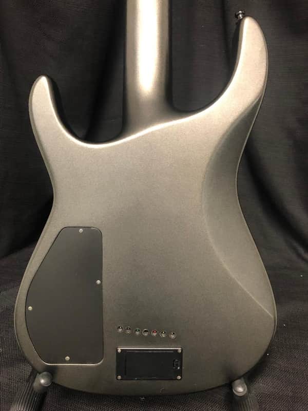 Fernandes Revolver Deluxe 7 String Baritone Metallic Black Satin