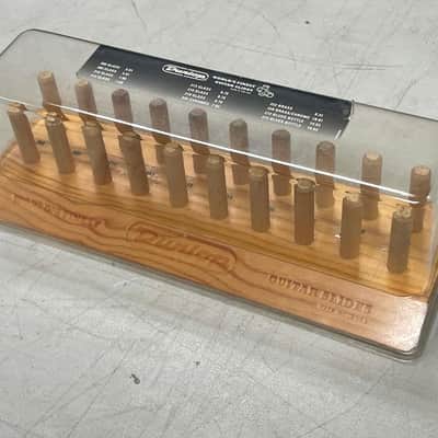 Dunlop wooden slide counter display w/ original cover.. image 2