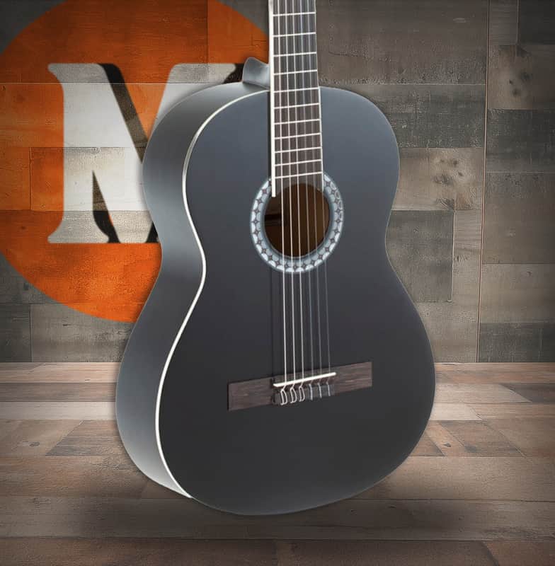 GEWA Basic Classical Guitar 3/4 Black (PS510146) image 1