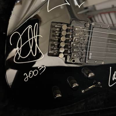 ESP KH-2 Kirk Hammett Signature 2003 - Black - Signed by Metallica image 3