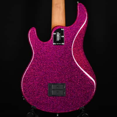 Ernie Ball Music Man StingRay 5 Special HH w/ Maple Fretboard, Bass Guitar- Soda Pink Sparkle 2026 (K07133) image 3