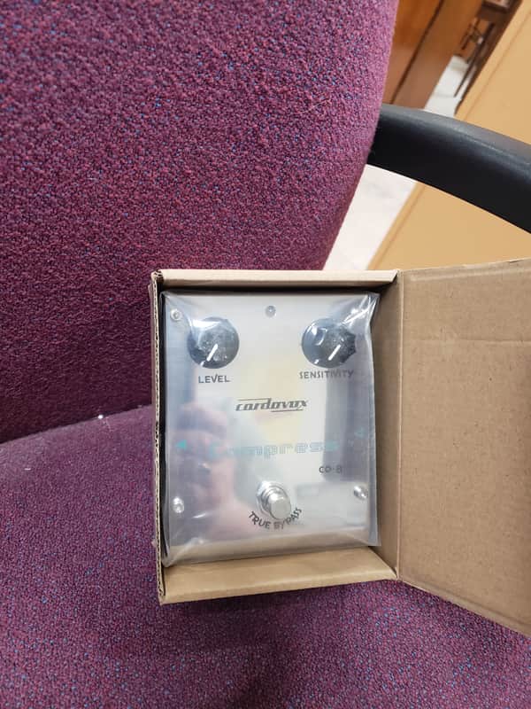 Cordovox CO-8 Compress Compressor True Bypass Guitar Effect Pedal image 1