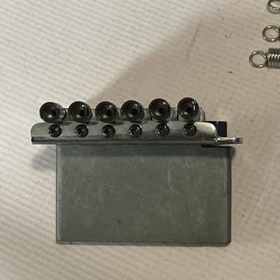 1980's Korean Ibanez RG250 Series Guitar Powerocker DX Power Rocker Black Factory Tremolo Bridge Set image 9