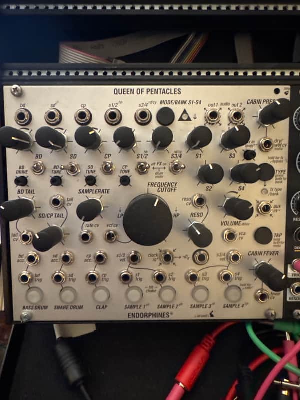 Endorphin.es Queen of Pentacles Eurorack Synth Module 2020 - Present - Silver image 1