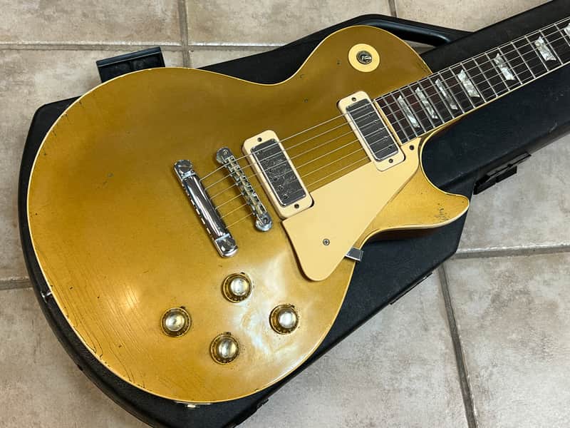 1970 Gibson Les Paul Deluxe Goldtop with case image 1