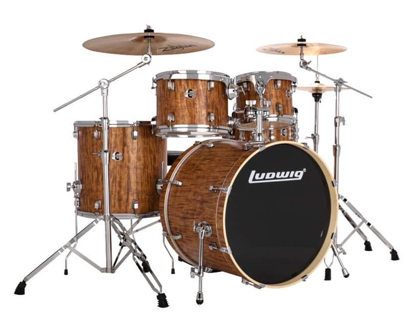 Ludwig Element Evolution 8x10 / 9x12 / 16x16 / 16x22 / 5x14" Drum Set image 2