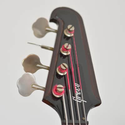 Greco TB1100 Thunderbird Bass 1980 Sunburst with Gator Case image 10