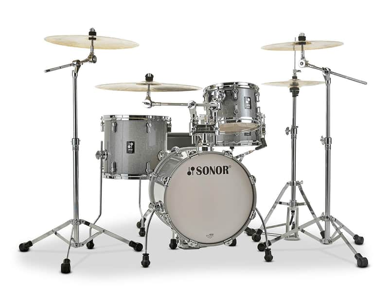 Sonor AQ2 Safari Maple 4-Piece Drum Shell Pack (Titanium Quartz)