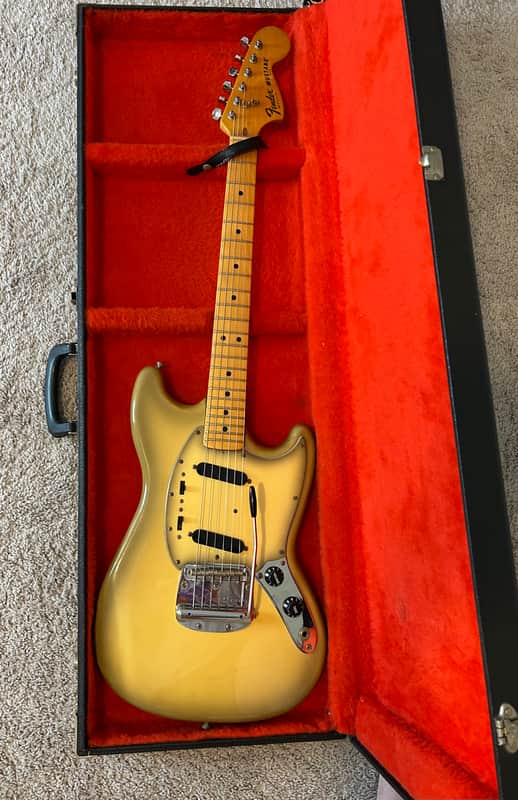 1978 Fender USA Mustang in Antigua image 1