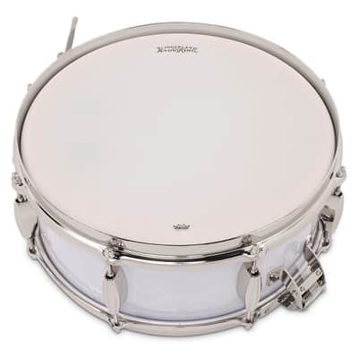 Slingerland 5.5x14" Radio King Solid Maple Snare Drum, White Marine Pearl, Nickel HW image 5