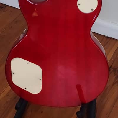 1999 Korean Epiphone Les Paul Standard - Flamed Cherry w/ OHSC image 9