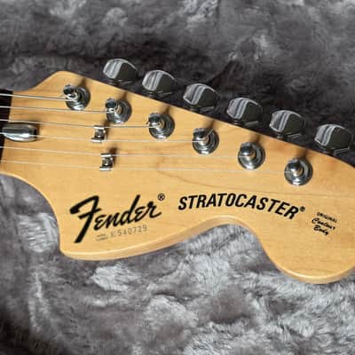 Fender Stratocaster Ex JUDAS PRIEST Artist Owned by K.K. Downing, band signed by KK, Rob Halford and Glenn Tipton. 1985 Vintage 80s guitar. Custom Shop strat flight case included image 10