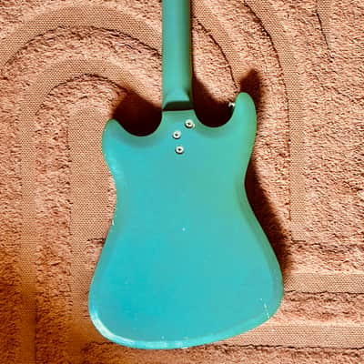 Beautiful Silvertone 1413 1965 - Turquoise - All original image 2