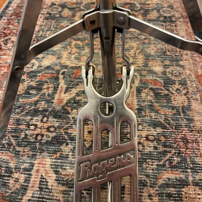 Rogers Swiv-o-matic swan leg hi hat 1960’s - Chrome image 9
