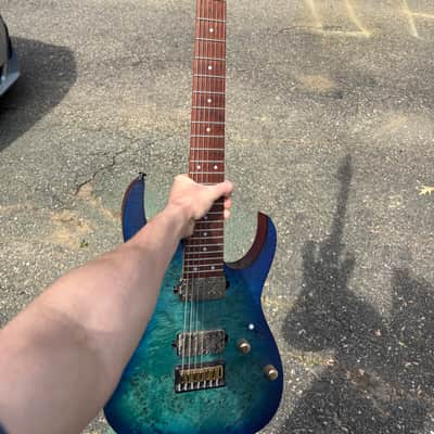 Ibanez RG7421PB with bareknuckle juggernaut pickups image 1