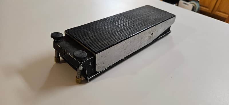 MSA Volume Pedal - 1970s - Ultra Low Profile - Black Crinkle image 1
