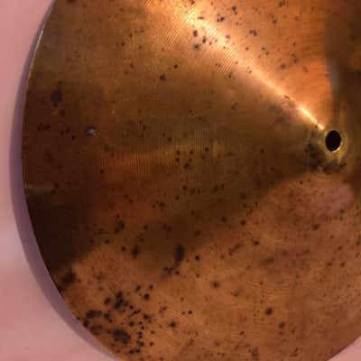 Royce 14" Crash  cymbal 80's? - Brass image 4