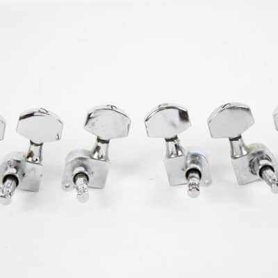 1970s-1980s VINTAGE Schaller Chrome 3x3 Tuners Made in W. Germany for Gibson Les Paul/SG image 6