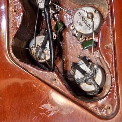 Vintage 1974 Lincoln Les Paul Custom "Natural Exotic Wood" Maxon Super 70's OHSC Matsumoku image 16