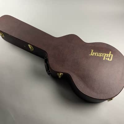 Gibson J-185 Original 2021 Vintage Sunburst Near mint, Flamey, super action BIG sound!! Original tag and Gibson Hardshell! image 11