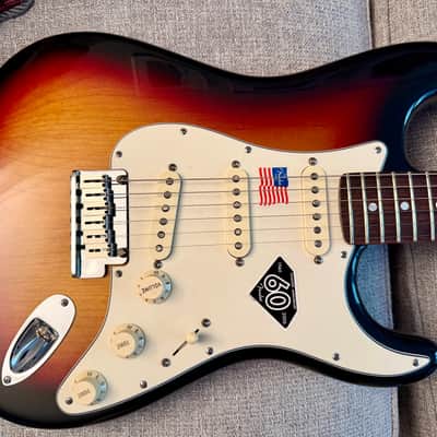 Fender American Stratocaster 60th Anniversary Diamond Edition 2006 Sunburst TIME CAPSULE UNPLAYED! USA Limited Edition Strat Guitar image 3