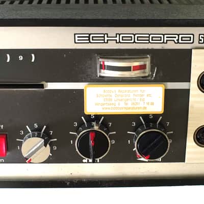 Dynacord Echocord Super 76 Spring Reverb / Tape Echo / Serviced by Bobby Staedel / Demo Video! image 5