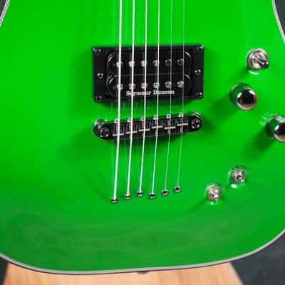 Schecter Kenny Hickey C-1 Electric Guitar w/ Sustainiac - Steele Green (221) image 7