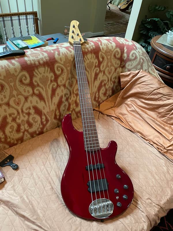 Lakland 55-94 Standard 1996-97 Trans Burgundy image 1