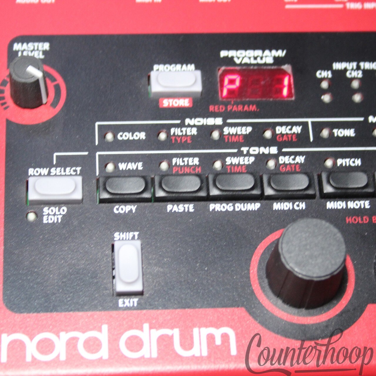 Nord Drum 1 Original 4-Channel Virtual-Analog Synth Beat Machine Clavia Sweden* — main photograph