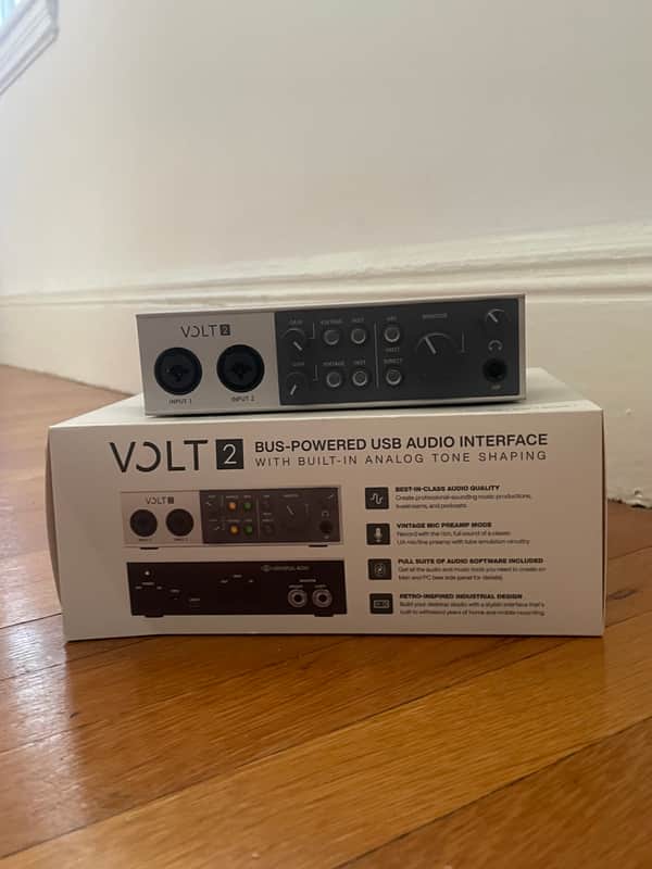 Universal Audio Volt 2 USB-C Audio Interface 2021 - Present - Tan / Gray image 1