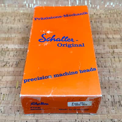 Schaller Original Bass Tuners for Vintage Style Fender 1970's - NOS in Box image 3