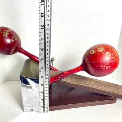 Sunnyside Music Maraca Cha Cha Pedal Vintage USA 1950s Percussion Pedal image 12